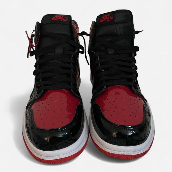 Air jordan 1 Retro High OG Patent Bred - size 10 M / 11.5 W US - Picture 4 of 4
